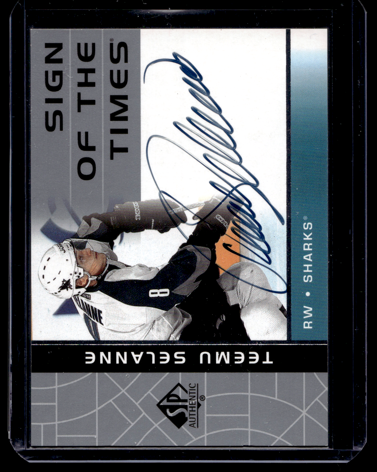 2002-03 Upper Deck SP Authentic - Sign of the Times - Teemu Selanne #TS