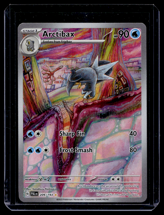 2023 Pokemon Scarlet & Violet - Paldea Evolved - Illustration Rare - Arctibax #209