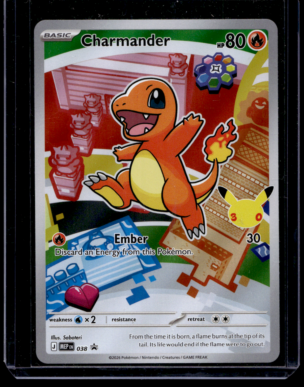 2026 Pokemon - Mega Evolutions - Black Star Promos - Promos - Charmander #038
