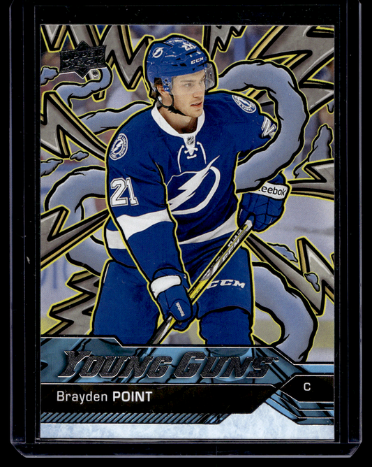 2024-25 Upper Deck Series 2 - Young Guns Renewed - Brayden Point #205