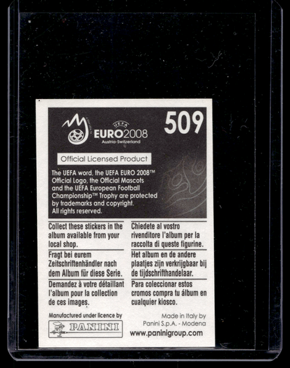 2008 Panini UEFA Euro 2008 Stickers - Cristiano Ronaldo #509