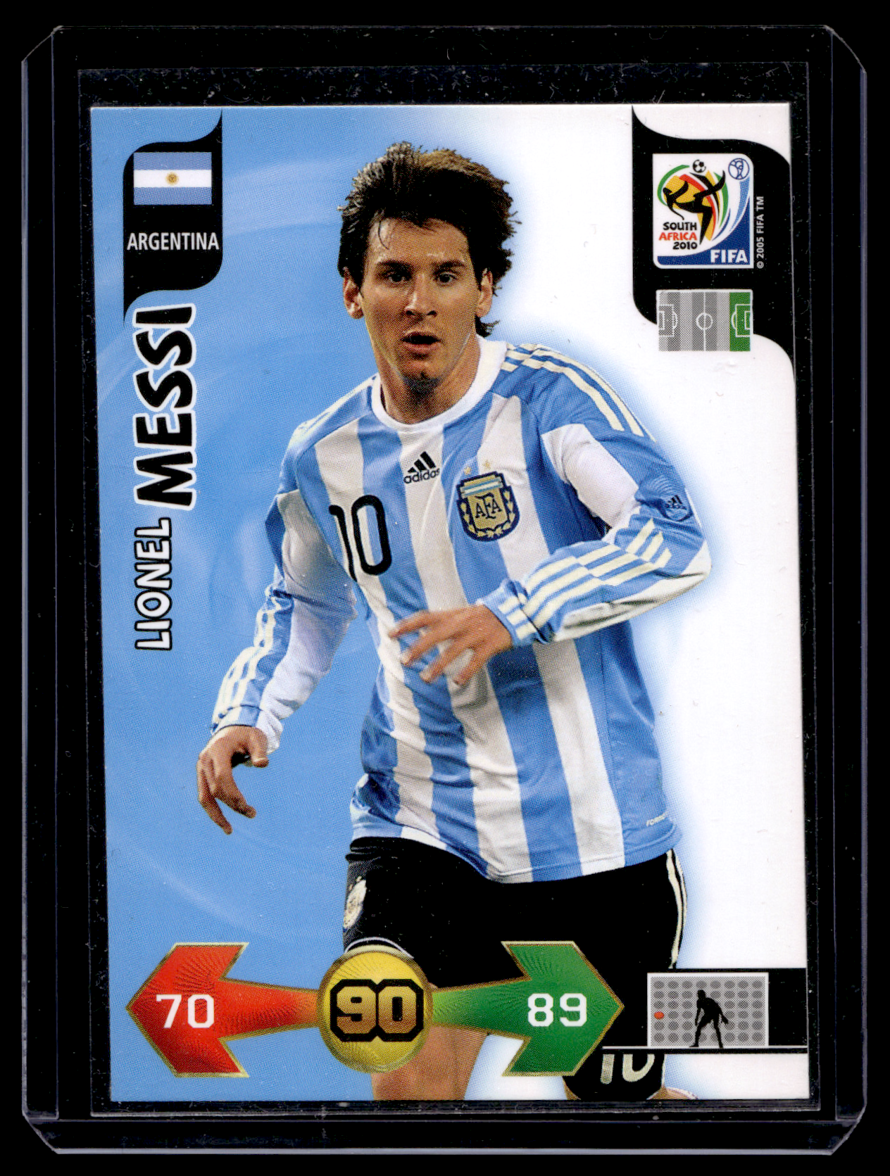 2010 Panini Adrenalyn XL FIFA World Cup South Africa - Lionel Messi