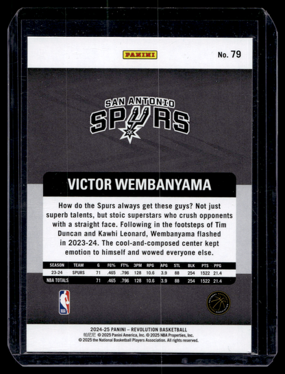 2024-25 Panini Revolution - Victor Wembanyama #79