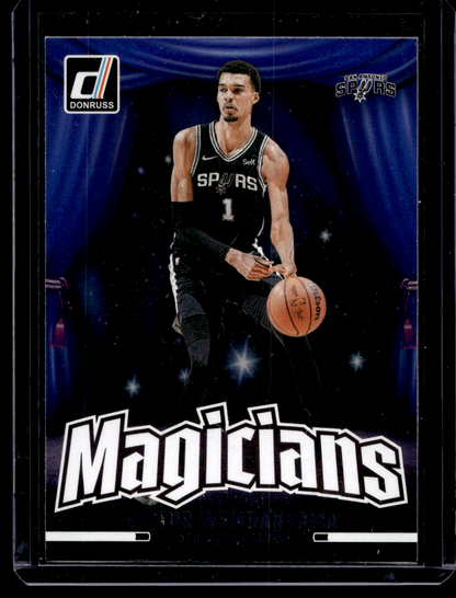 2024-25 Panini Donruss - Magicians - Victor Wembanyama #9