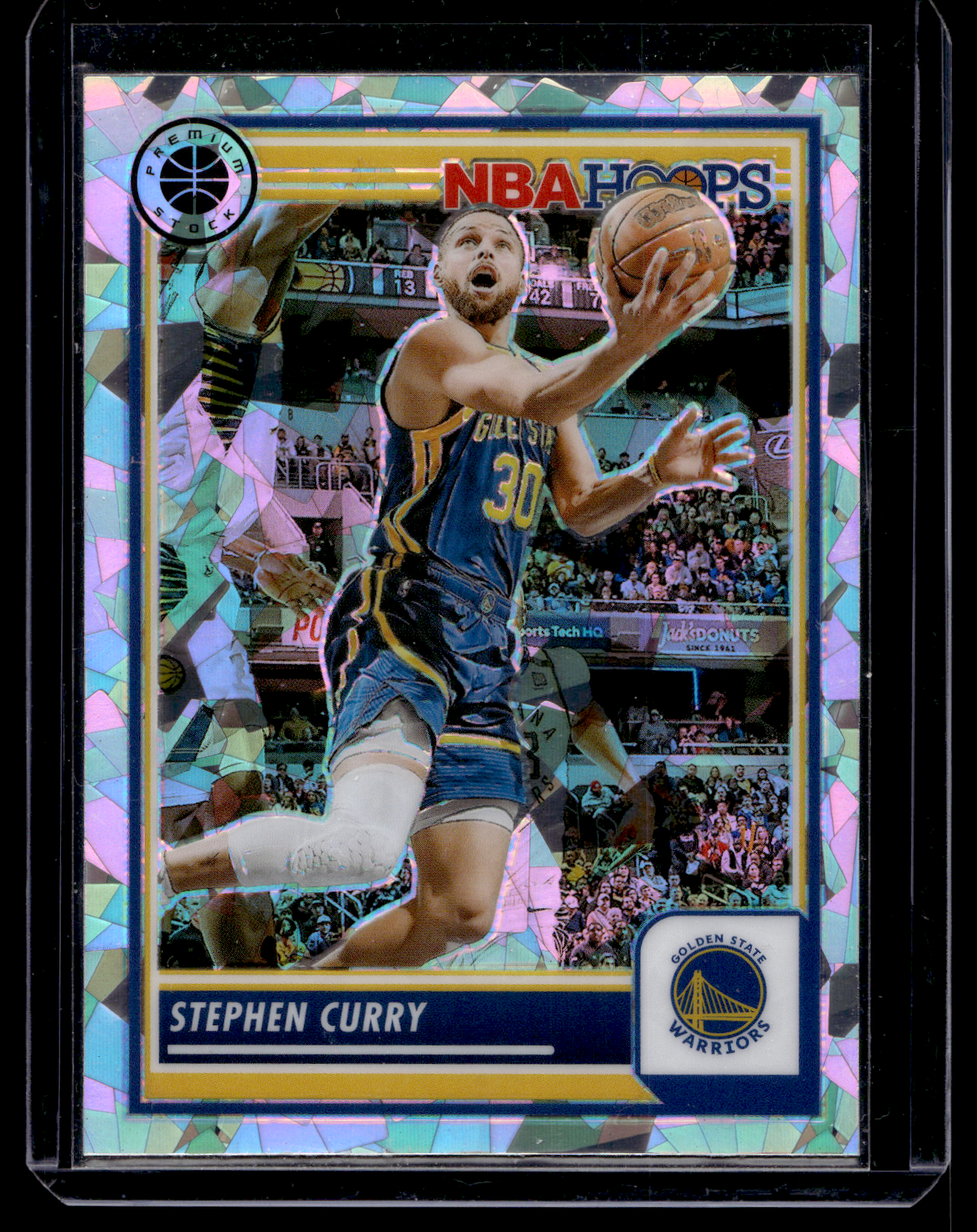 2023-24 Panini NBA Hoops Premium Stock - Ice Prizm - Stephen Curry #192
