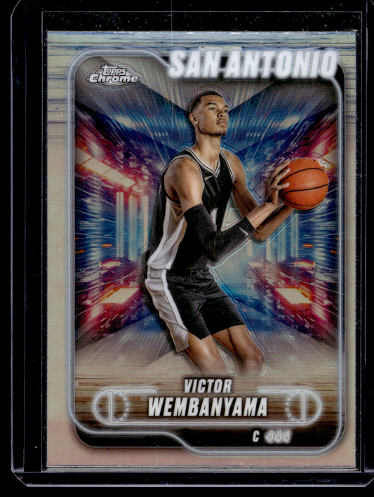 2024-25 Topps Chrome - Refractor - Victor Wembanyama #193