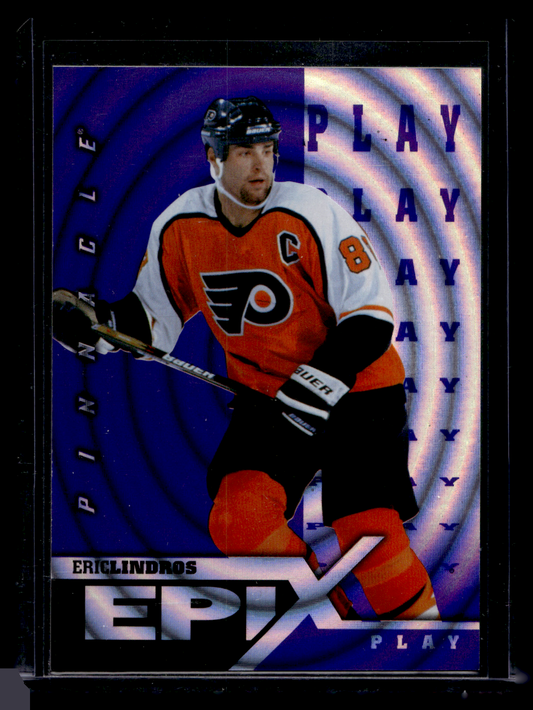1997-98 Pinnacle - Epix - Purple Play - Eric Lindros #E13