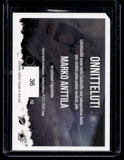 2019-20 Cardset Signature Sensations - Marko Anttila /50