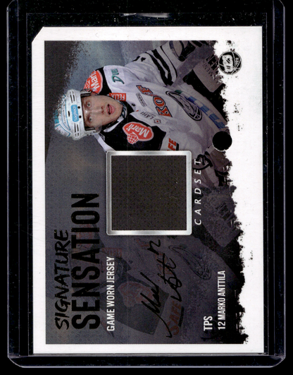 2019-20 Cardset Signature Sensations - Marko Anttila /50