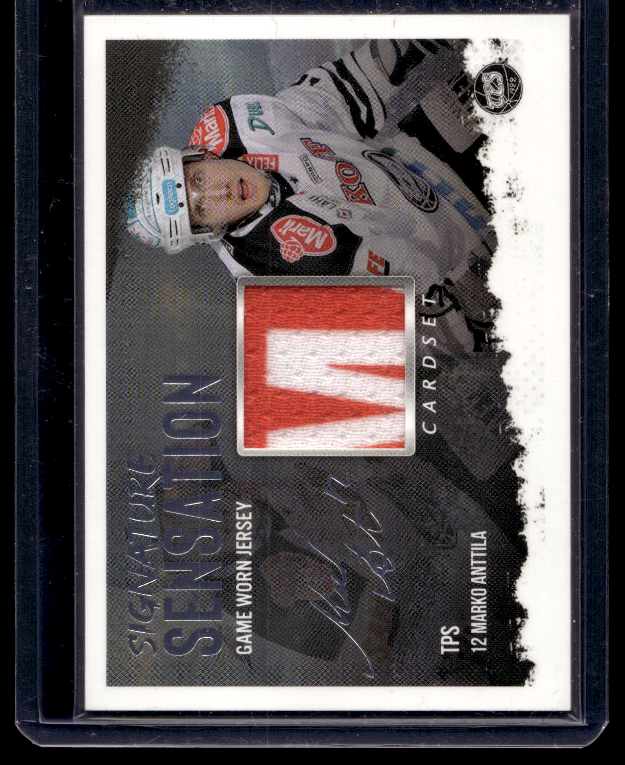 2019-20 Cardset Signature Sensations - Marko Anttila /50
