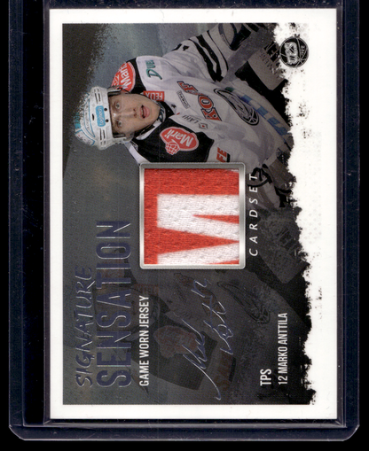 2019-20 Cardset Signature Sensations - Marko Anttila /50