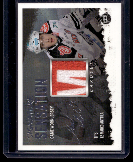 2019-20 Cardset Signature Sensations - Marko Anttila /50