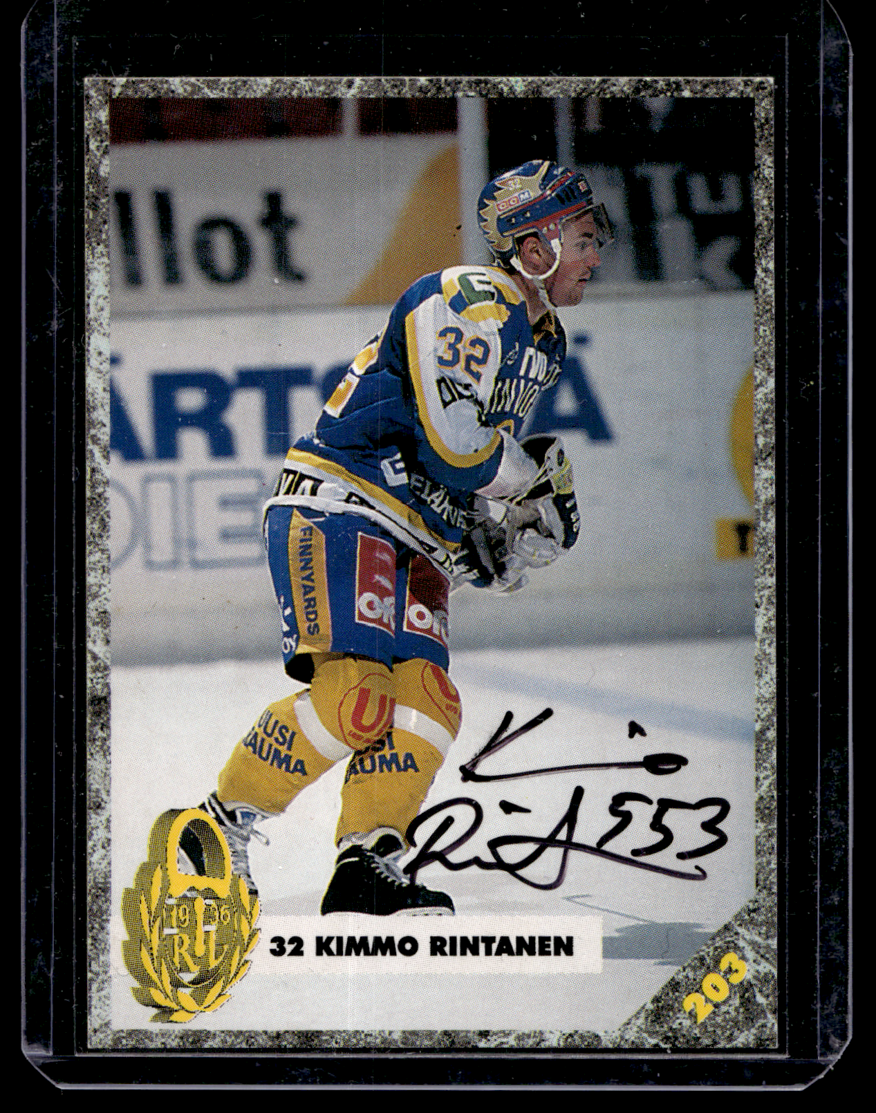 1993-94 Sisu Signature - Kimmo Rintanen