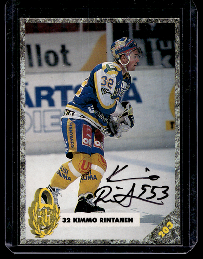 1993-94 Sisu Signature - Kimmo Rintanen