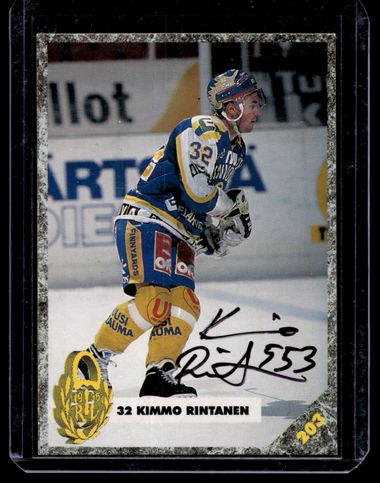 1993-94 Sisu Signature - Kimmo Rintanen