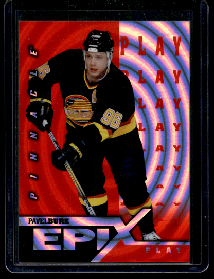 1997-98 Pinnacle - Epix - Orange Play - Pavel Bure #E21