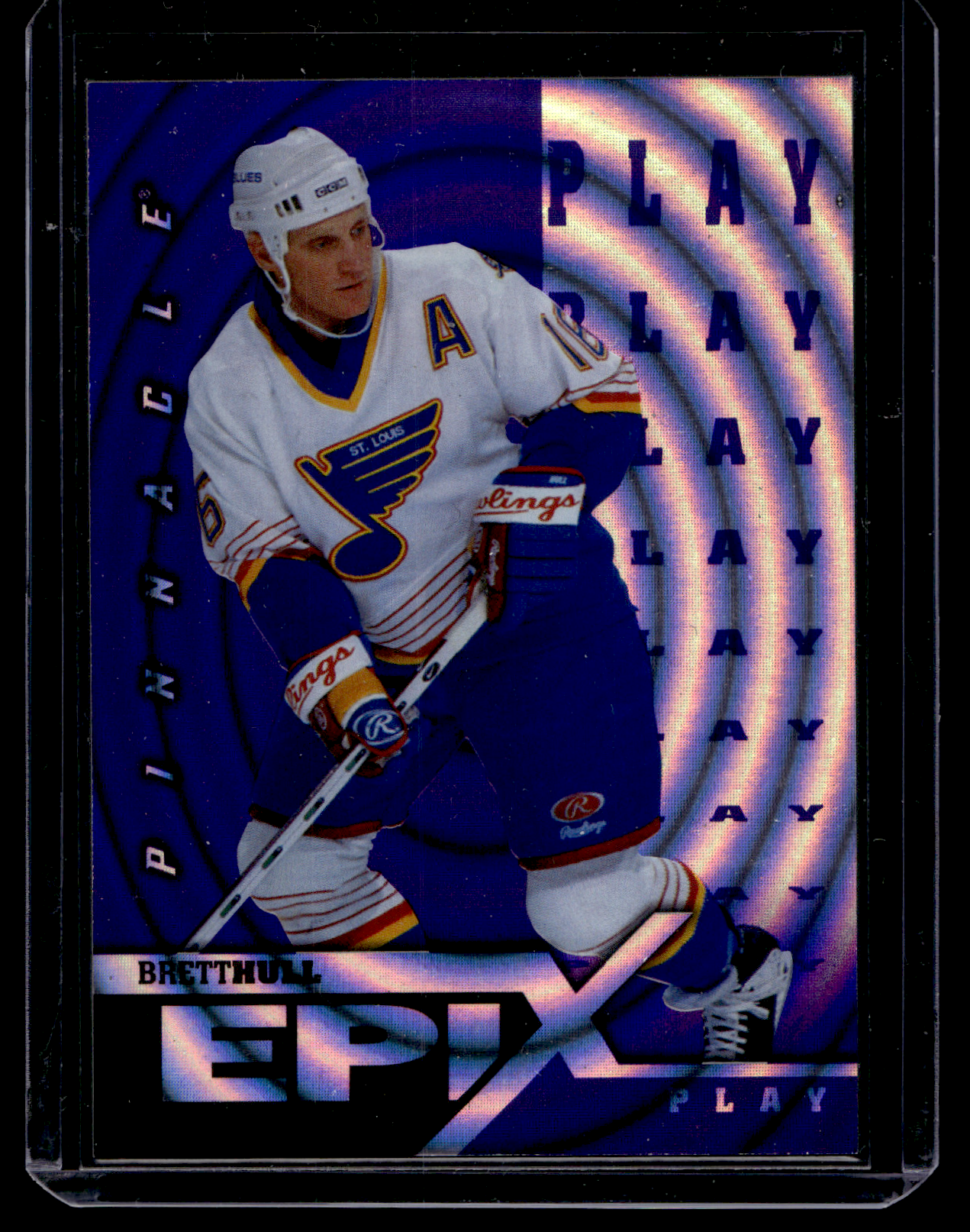 1997-98 Pinnacle - Epix - Purple Play - Brett Hull #E18
