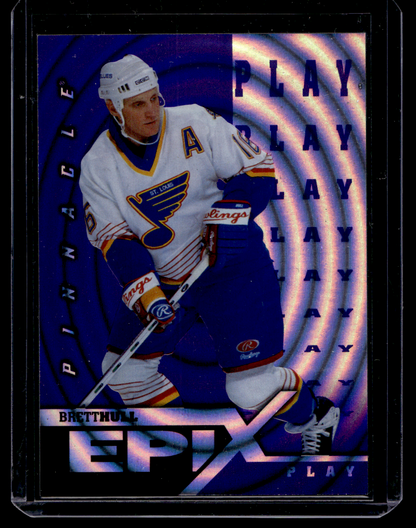 1997-98 Pinnacle - Epix - Purple Play - Brett Hull #E18