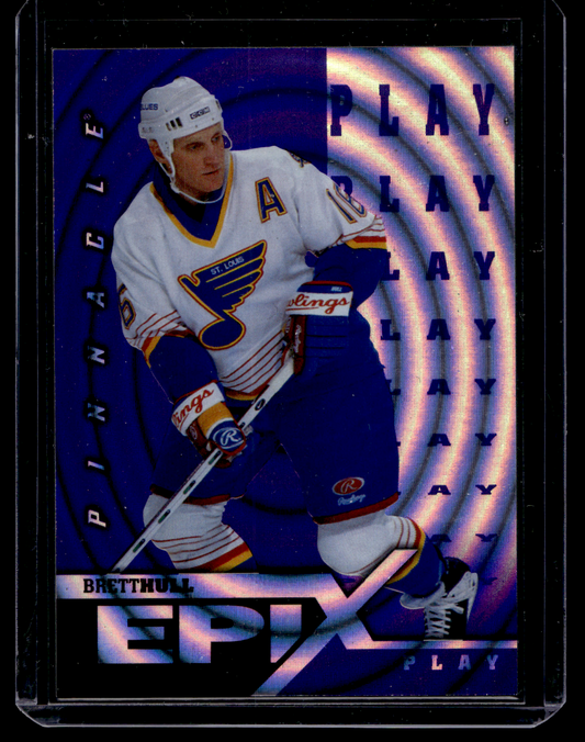 1997-98 Pinnacle - Epix - Purple Play - Brett Hull #E18