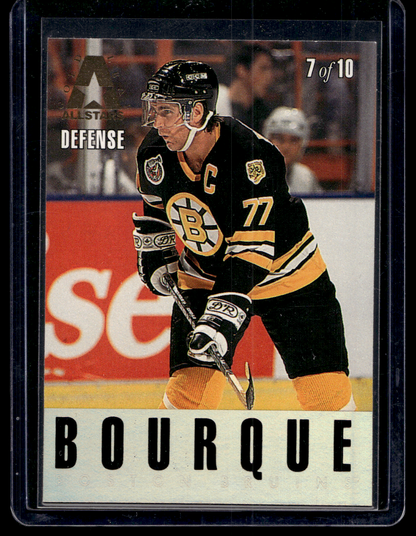 1993-94 Leaf - Gold Leaf All-Stars - Paul Coffey / Ray Bourque #7
