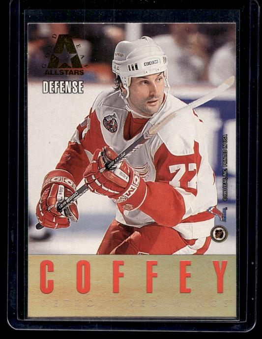 1993-94 Leaf - Gold Leaf All-Stars - Paul Coffey / Ray Bourque #7