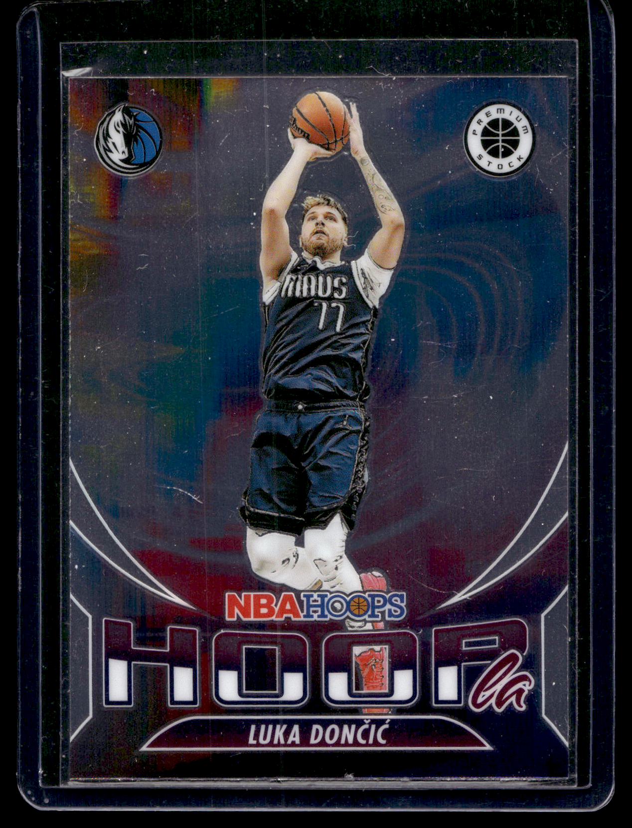 2023-24 Panini NBA Hoops Premium Stock - Hoopla - Luka Doncic #7