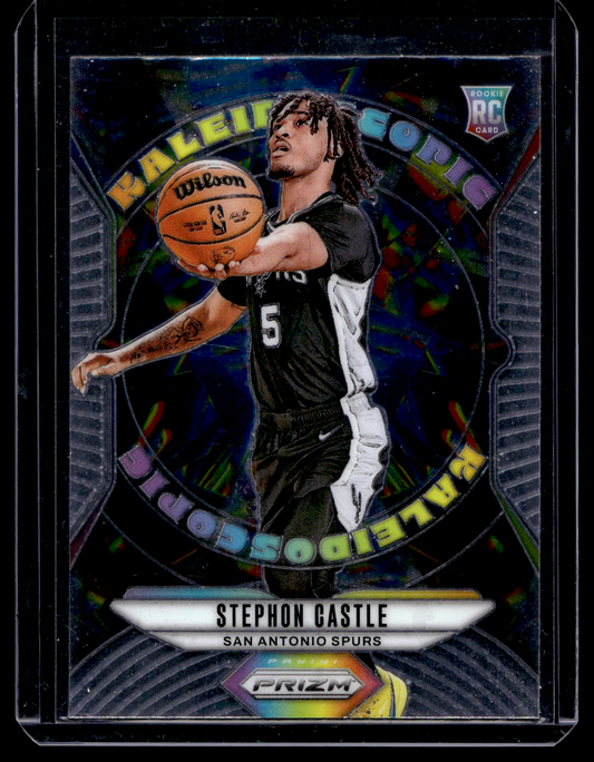 2024-25 Panini Prizm - Kaleidoscopic - Stephon Castle #19 RY