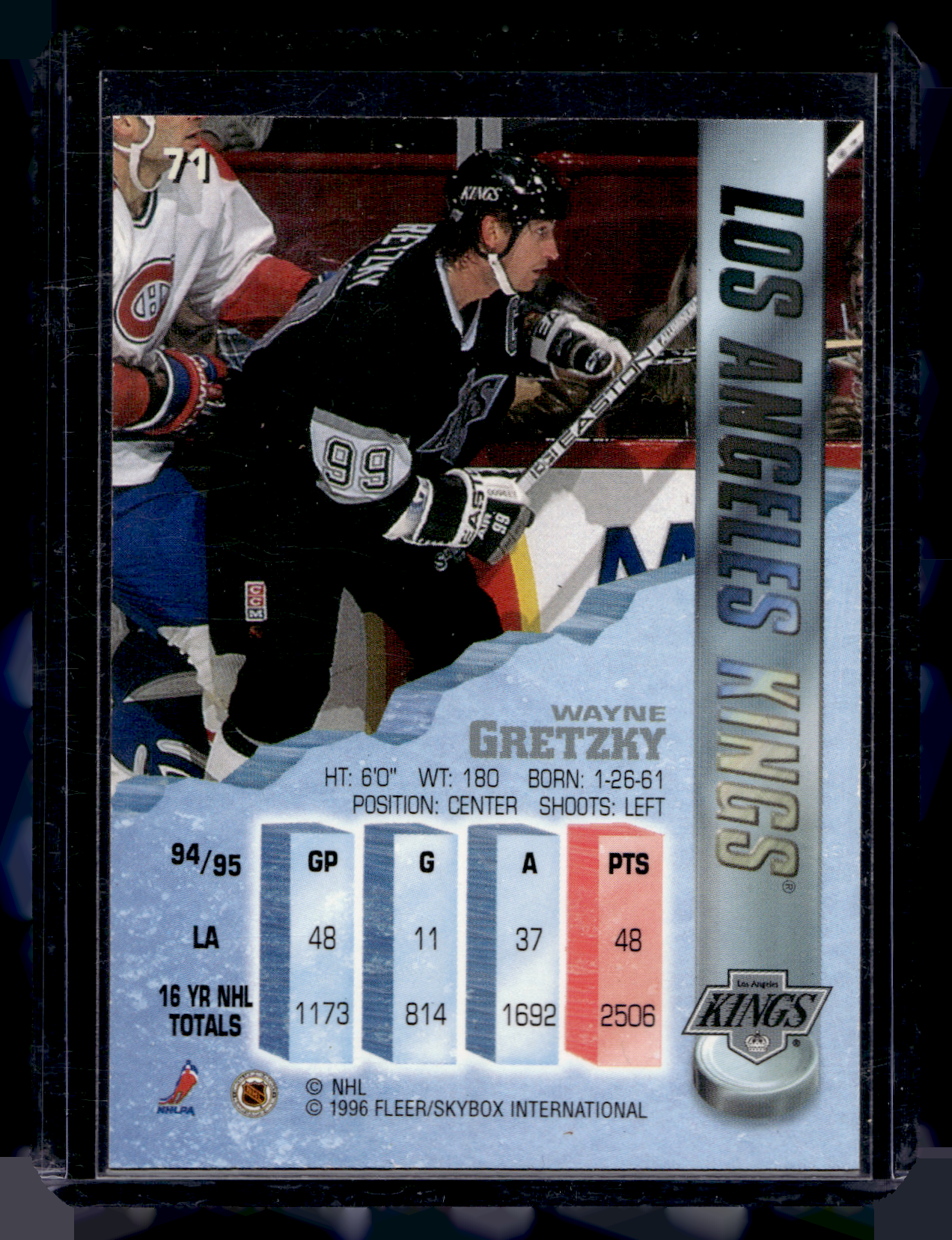 1995-96 Fleer Metal - Wayne Gretzky #71