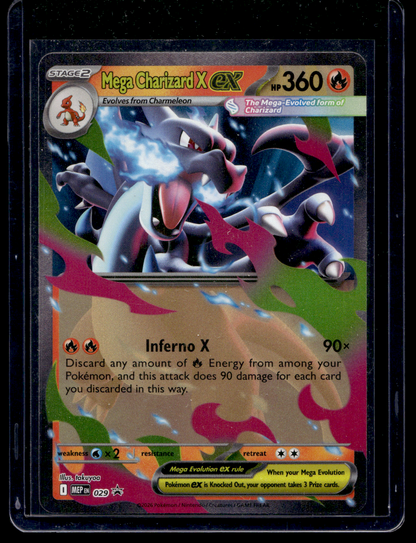 2026 Pokemon - Mega Evolutions - Black Star Promos - Promos - Charizard X ex #029