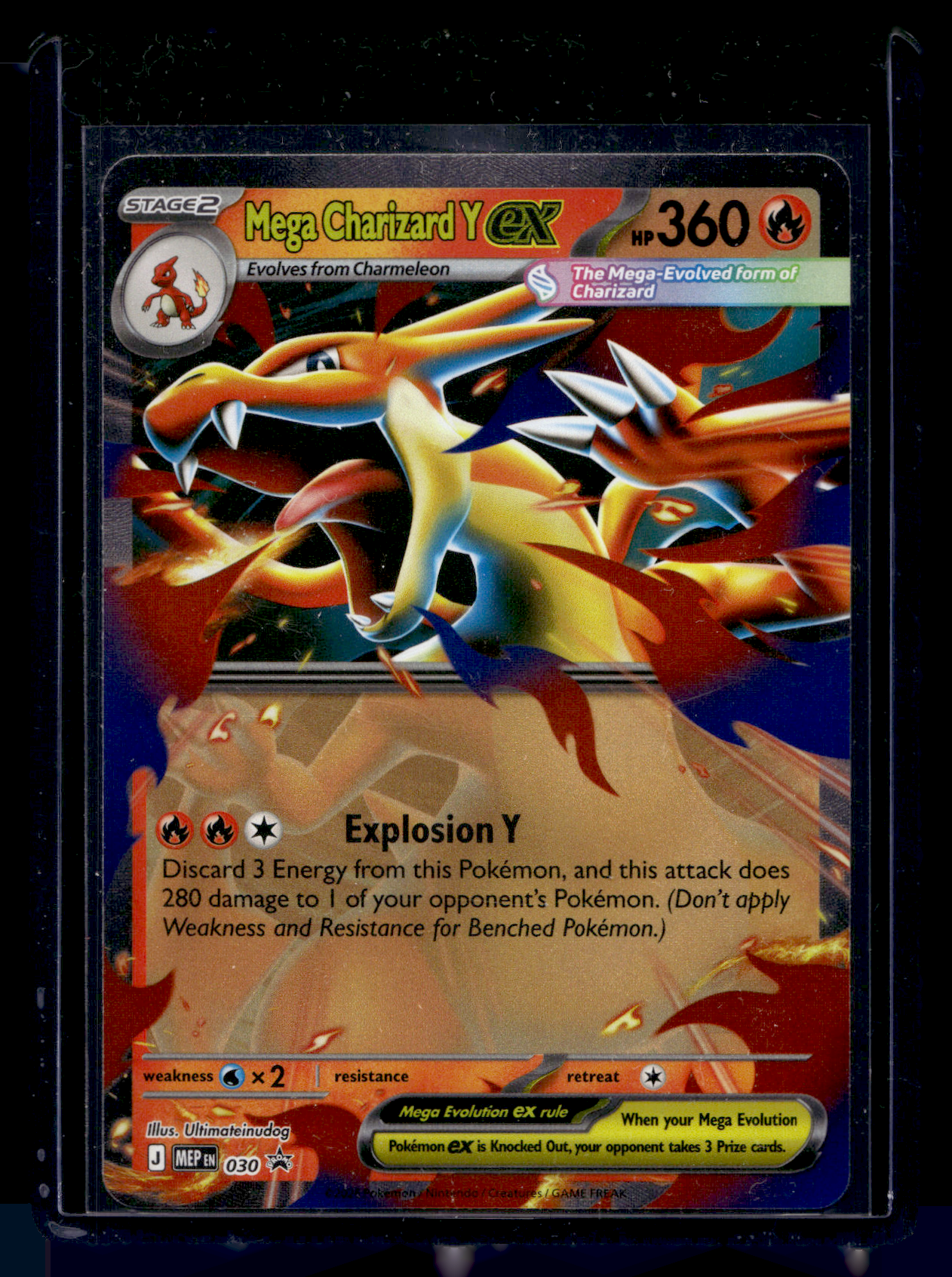 2026 Pokemon - Mega Evolutions - Black Star Promos - Promos - Charizard Y ex #030