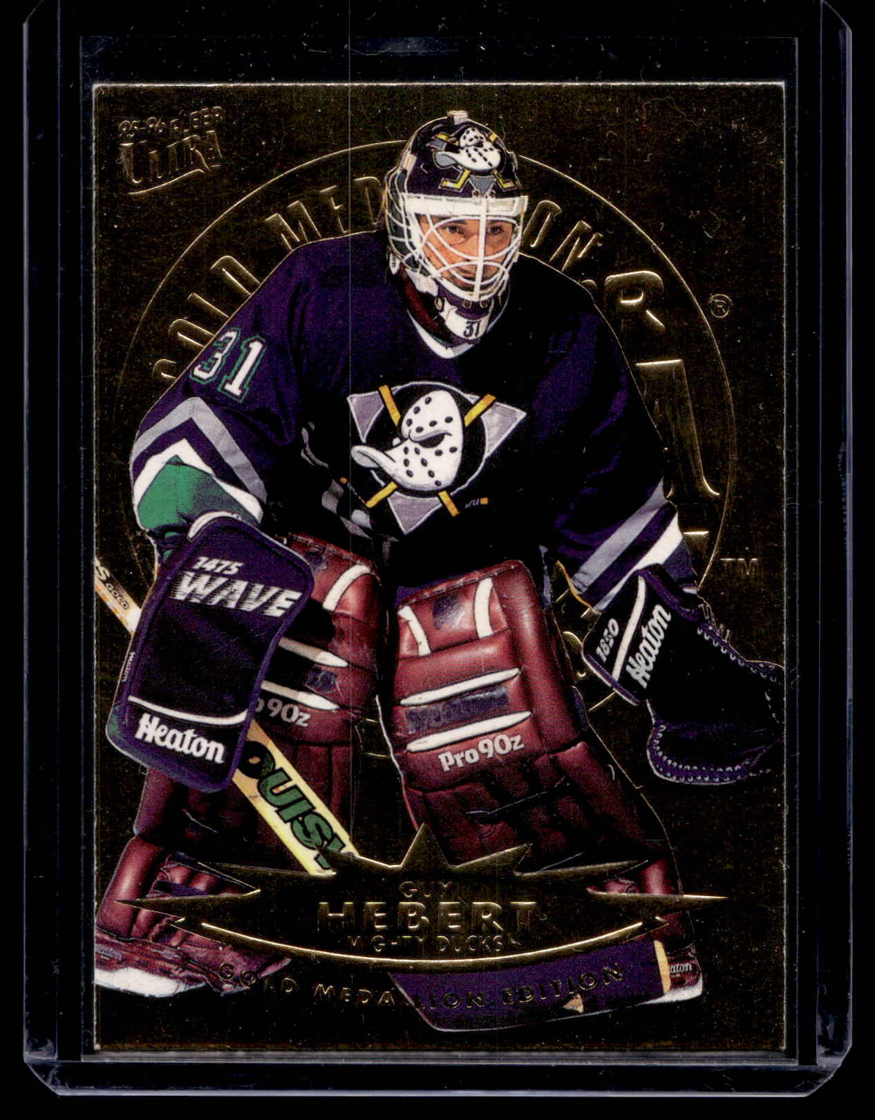 1995-96 Fleer Ultra - Gold Medallion Edition - Guy Hebert #1