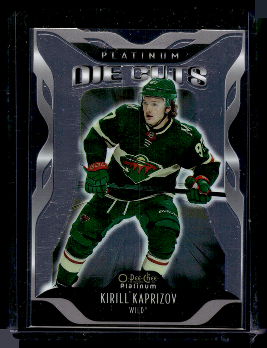 2021-22 Upper Deck OPC Platinum - Platinum Die Cuts - Kirill Kaprizov #DC-9
