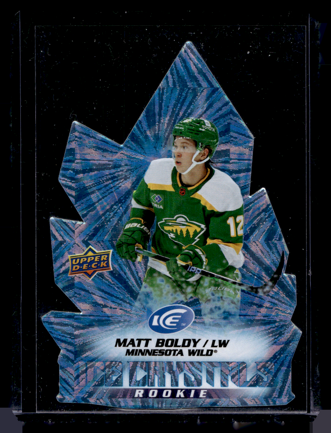 2022-23 Upper Deck Ice - Ice Crystals -  Rookies - Matt Boldy #IC-39 RY