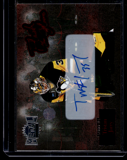 2022-23 Skybox Metal Universe - Flash the Glove - Autographs - Tristan Jarry #FL-6