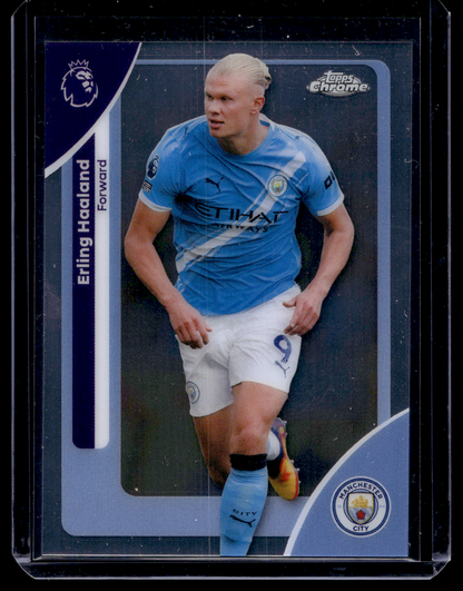 2025-26 Topps Chrome Premier League - Erling Haaland #125