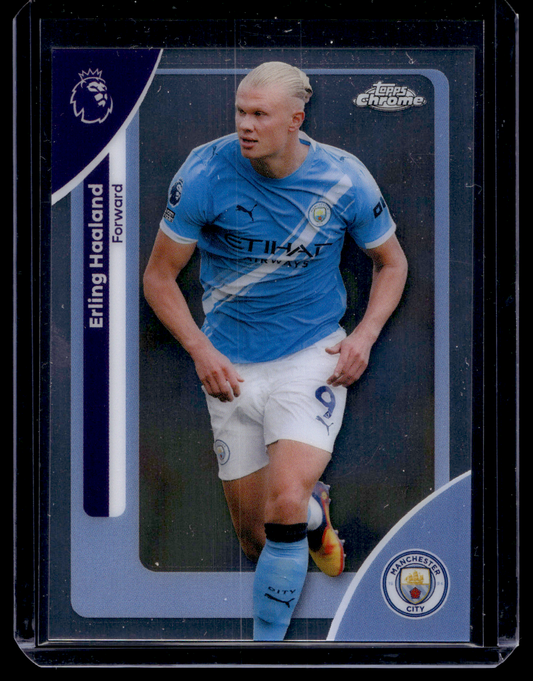 2025-26 Topps Chrome Premier League - Erling Haaland #125