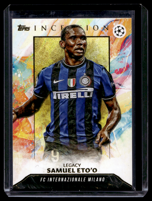 2023-24 Topps Inception UEFA Club Competitions - Legacy - Samuel Eto’o #22