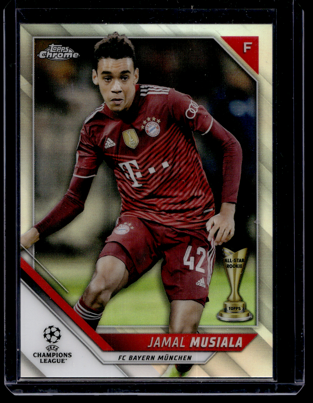 2021-22 Topps Chrome UEFA Champions League - Refractor - Jamal Musiala #69