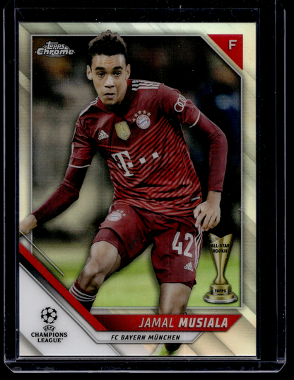 2021-22 Topps Chrome UEFA Champions League - Refractor - Jamal Musiala #69