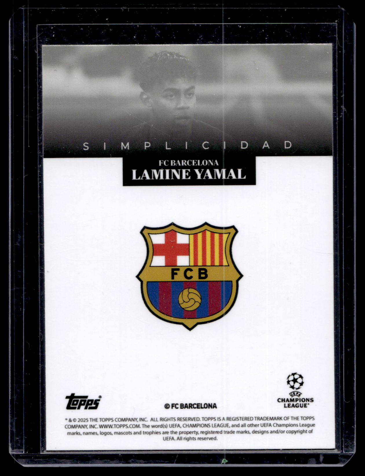 2024-25 Topps Simplicidad UEFA Club Competitions - Megaestrellas - Lamine Yamal