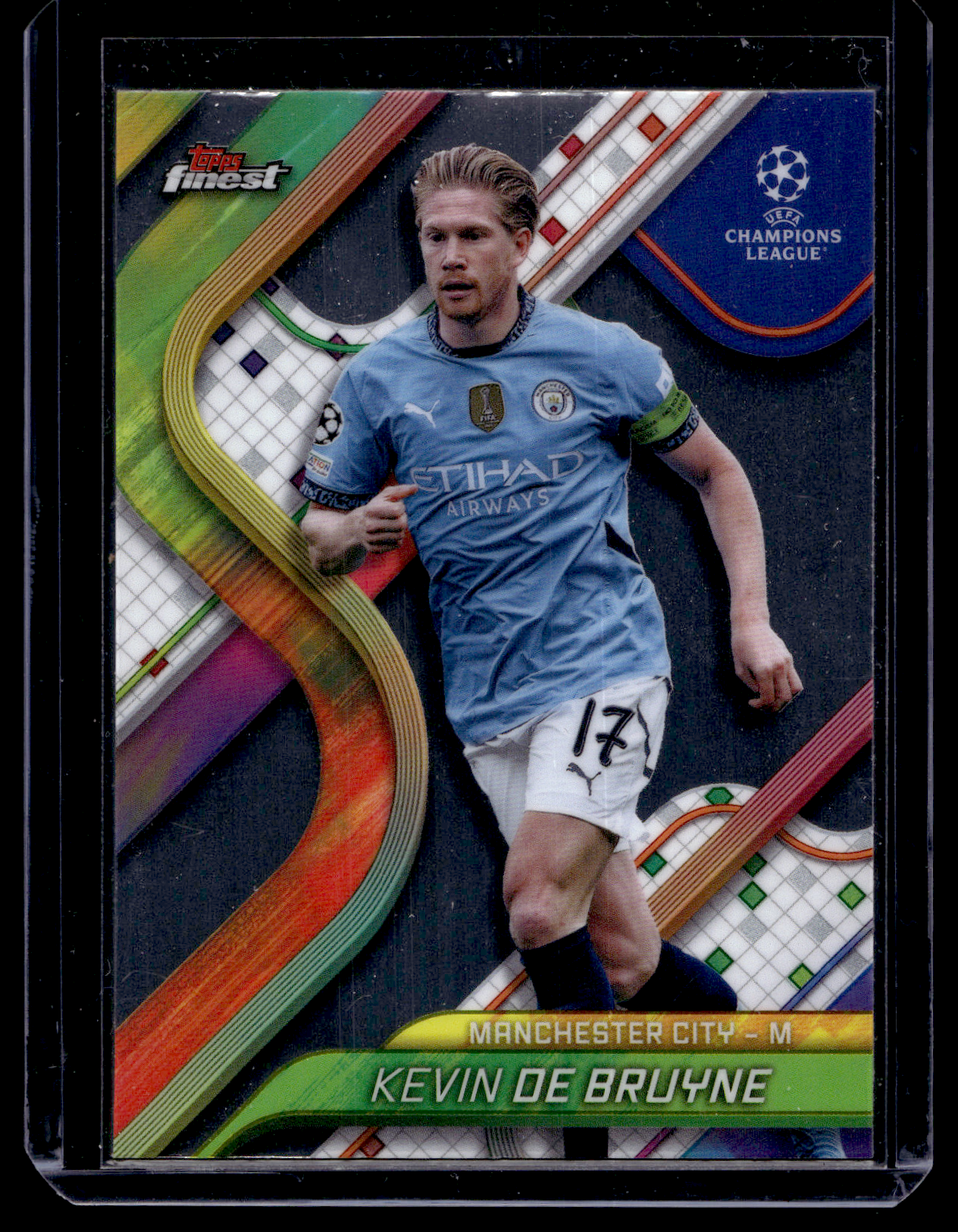 2024-25 Topps Finest UEFA Club Competitions - Kevin De Bruyne #17