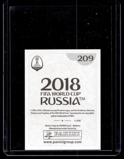 2018 Panini World Cup Russia Album Stickers - Kylian Mbappe #209
