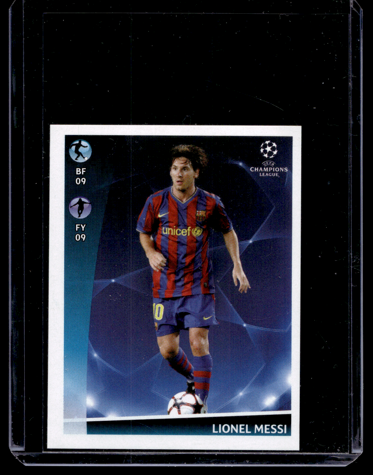 2009-10 Panini UEFA Champions League Official Sticker Collection - Lionel Messi #562