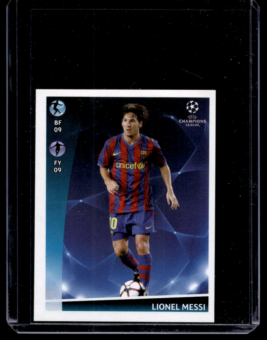 2009-10 Panini UEFA Champions League Official Sticker Collection - Lionel Messi #562