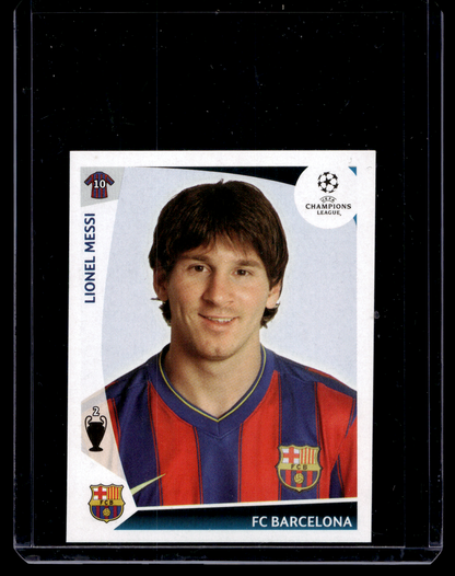 2009-10 Panini UEFA Champions League Official Sticker Collection - Lionel Messi #359