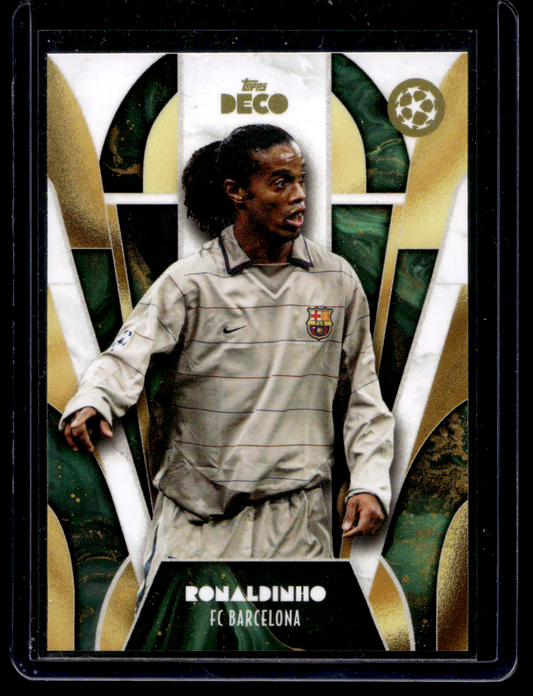 2024-25 Topps Deco UEFA Club Competitions - Joueur Emblematique - Ronaldinho