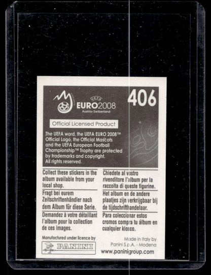 2008 Panini UEFA Euro 2008 Stickers - Zlatan Ibrahimovic #406