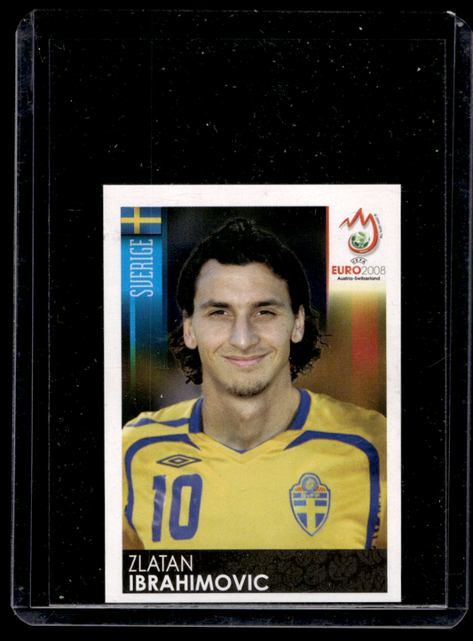 2008 Panini UEFA Euro 2008 Stickers - Zlatan Ibrahimovic #406
