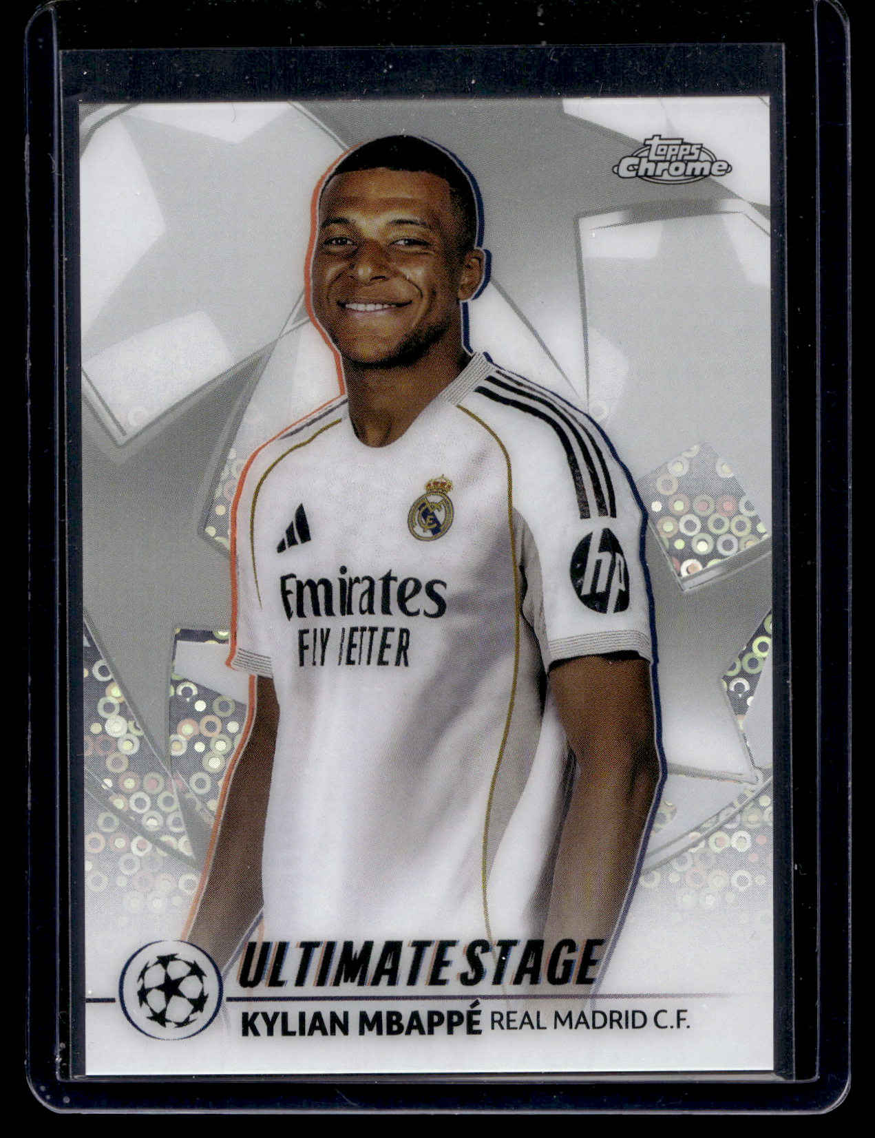 2025-26 Topps UEFA Club Competitions - Ultimate Stage Chrome - Kylian Mbappé #US-25