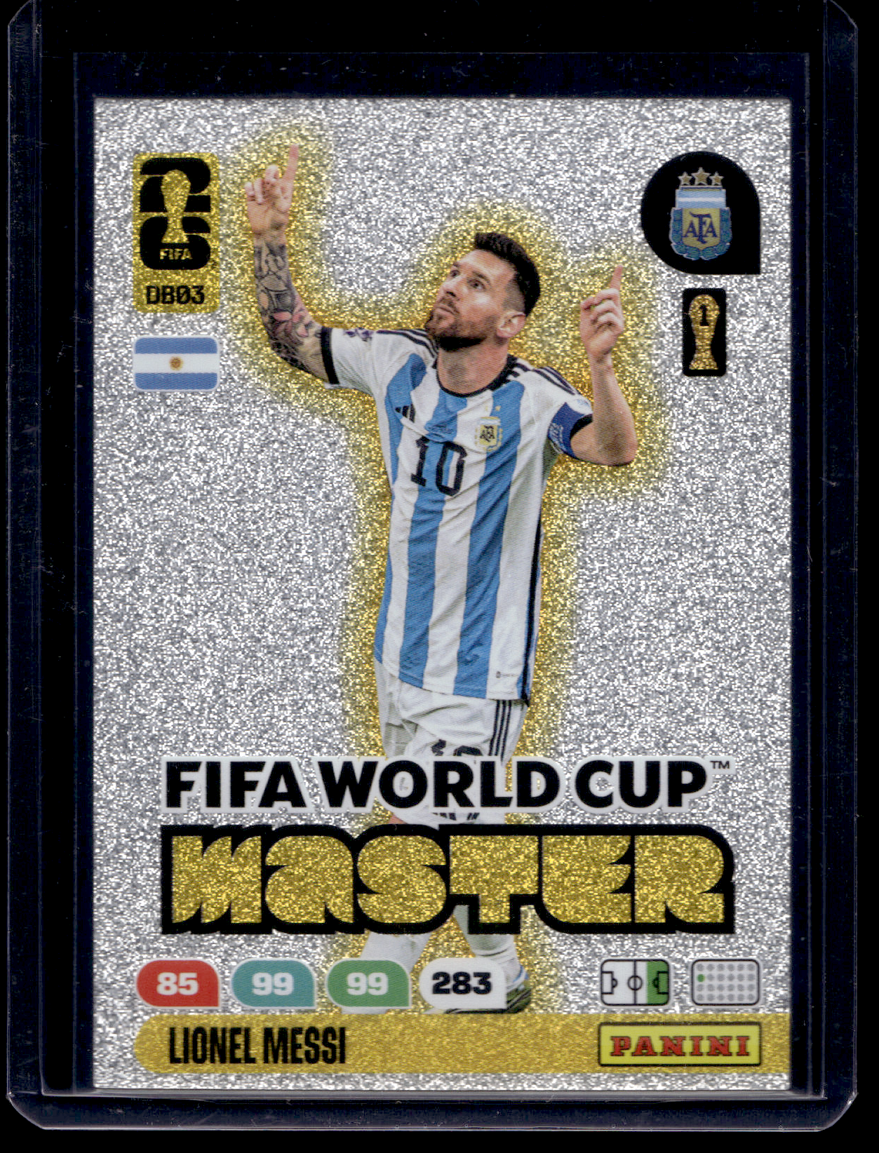 2026 Panini Adrenalyn XL FIFA World Cup - Dream Big Master -  Lionel Messi #DB03